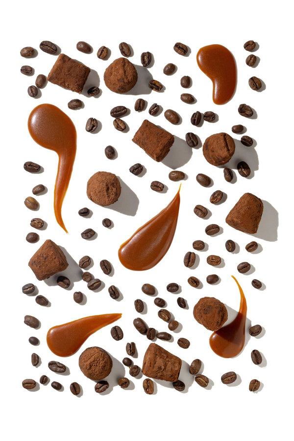 Kinuski macchiato suklaa tryffelit - irtotavarana