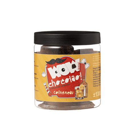 Cointreau Father’s Day Truffles Gift Jar 130g | Luxury Gift Chocolate - WOW Chocolao!