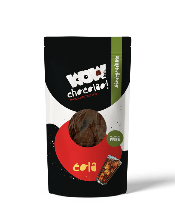 Cola - 200g Biodegradable bag - WOW Chocolao!