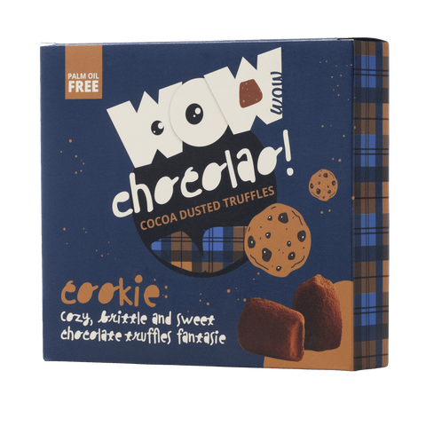 Cookie Crumble Chocolate Truffles XL Box 250g | Crunchy Cookie Chocolate - WOW Chocolao!