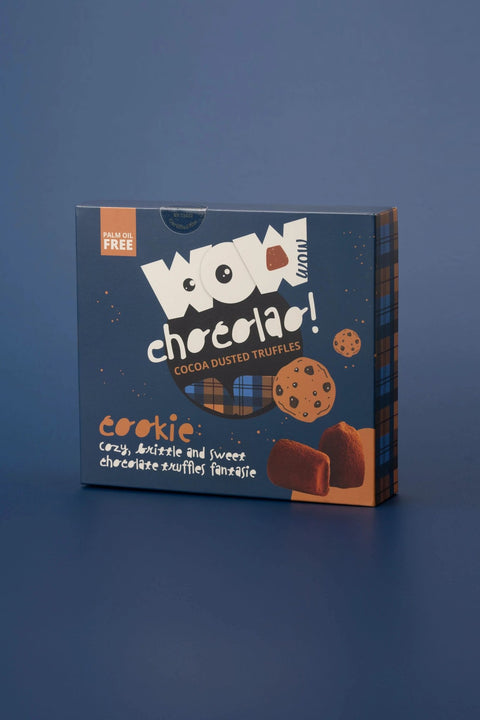 Cookie Crumble Chocolate Truffles XL Box 250g | Crunchy Cookie Chocolate - WOW Chocolao!
