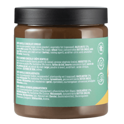 Crepe Dentelle chocolate Spread - 275g - WOW Chocolao!