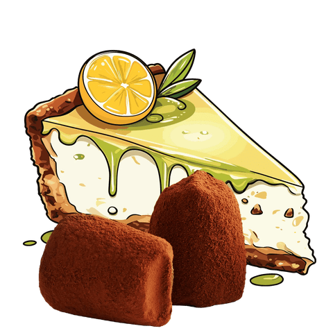 Lemon Pie Chocolate Truffles - bulk - WOW Chocolao!
