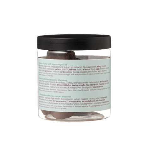 Macaron - Easter Chocolate Truffles - Gifting jar 130g - WOW Chocolao!