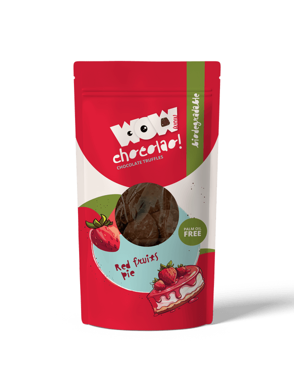 Red Fruits Pie - 200g Biodegradable bag - WOW Chocolao!