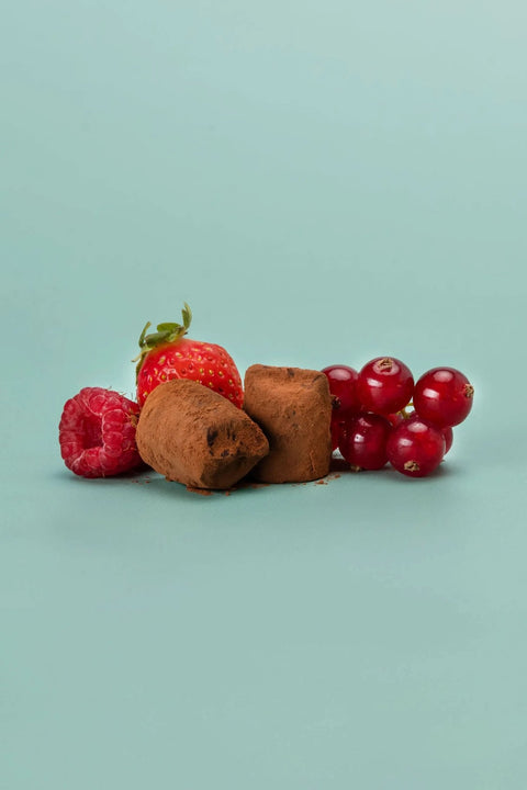 Red Fruits Pie Chocolate Truffles XL Box 250g | Berry Dessert Chocolate - WOW Chocolao!