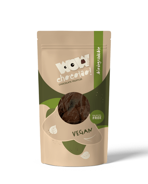 Vegan - 200g Biodegradable bag - WOW Chocolao!