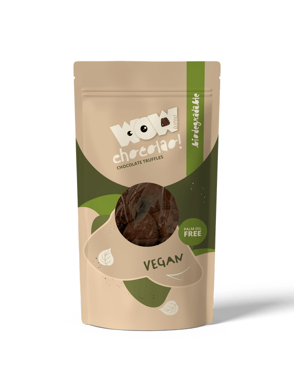 Vegan - 200g Biodegradable bag - WOW Chocolao!